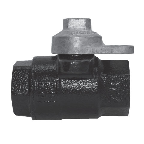 Valvola Di Arresto Per Gas Mueller H-11175 Da 1" Con Bloccaggio - 175 PSI